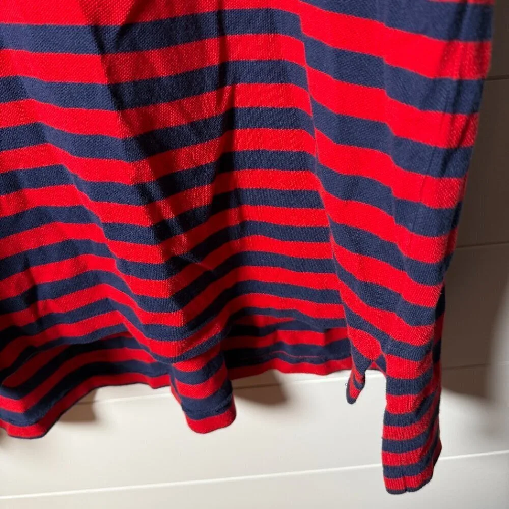 Polo by Ralph Lauren Men's Polo Size 2 XLT Red, Blue and White Stripe -July 4th